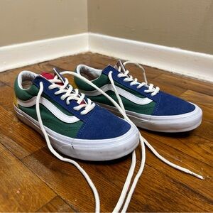 Vans Modern Trainers, Multicolour Blue Yacht Club Blue Green Yellow size 6.5